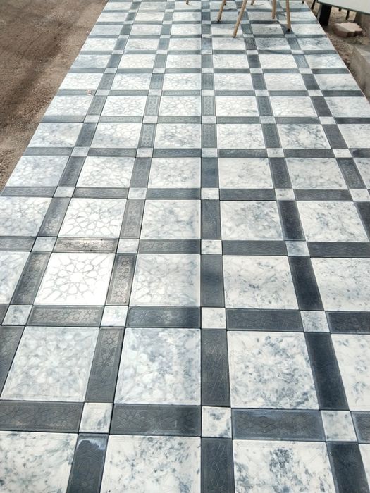 Укладка брусчатки