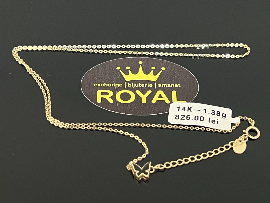 Bijuteria Royal CB : Lant aur 14k 1,38 grame