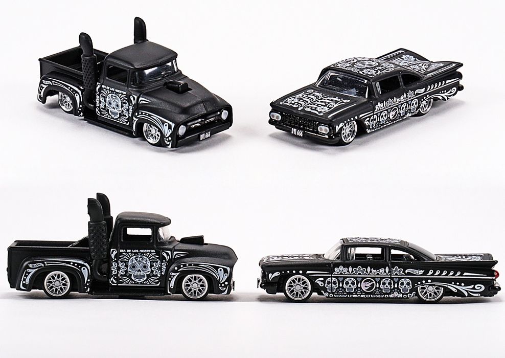 Сет Hot Wheels Custom модели DVL 666