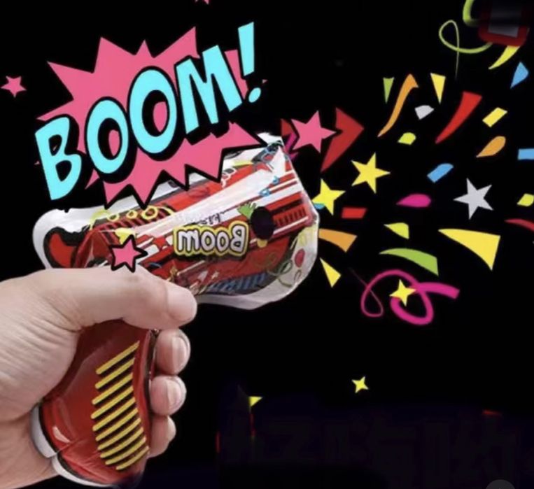 Хлопушка-пистолет