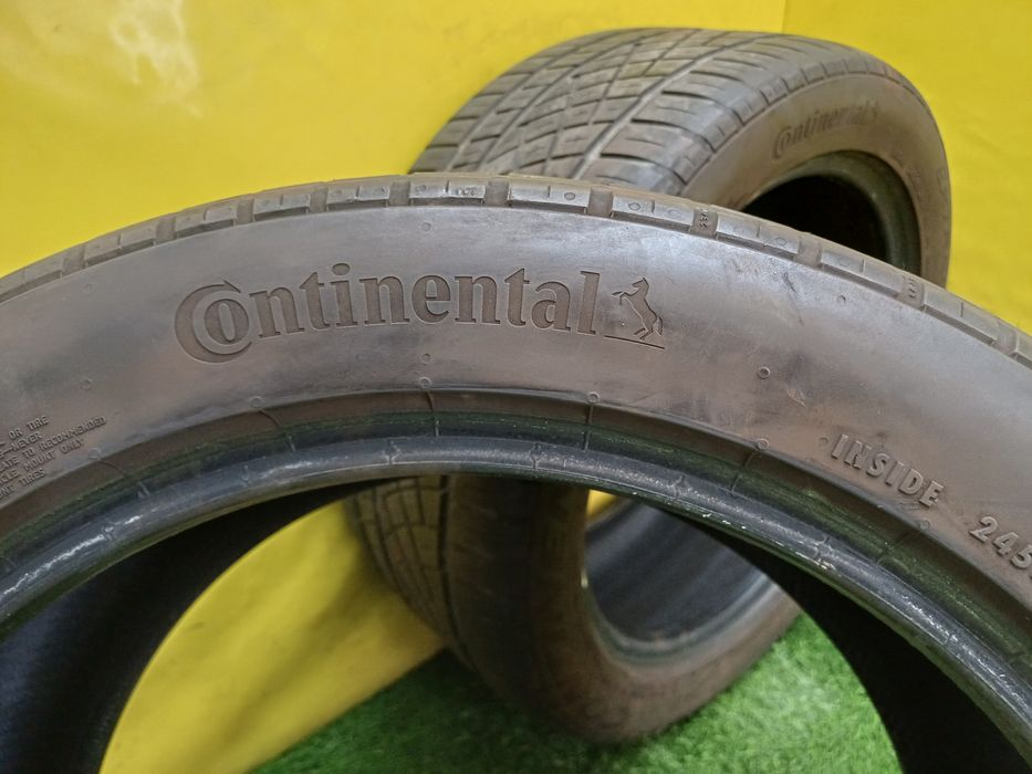 Шины 245/45 ZR17 Continental пара.