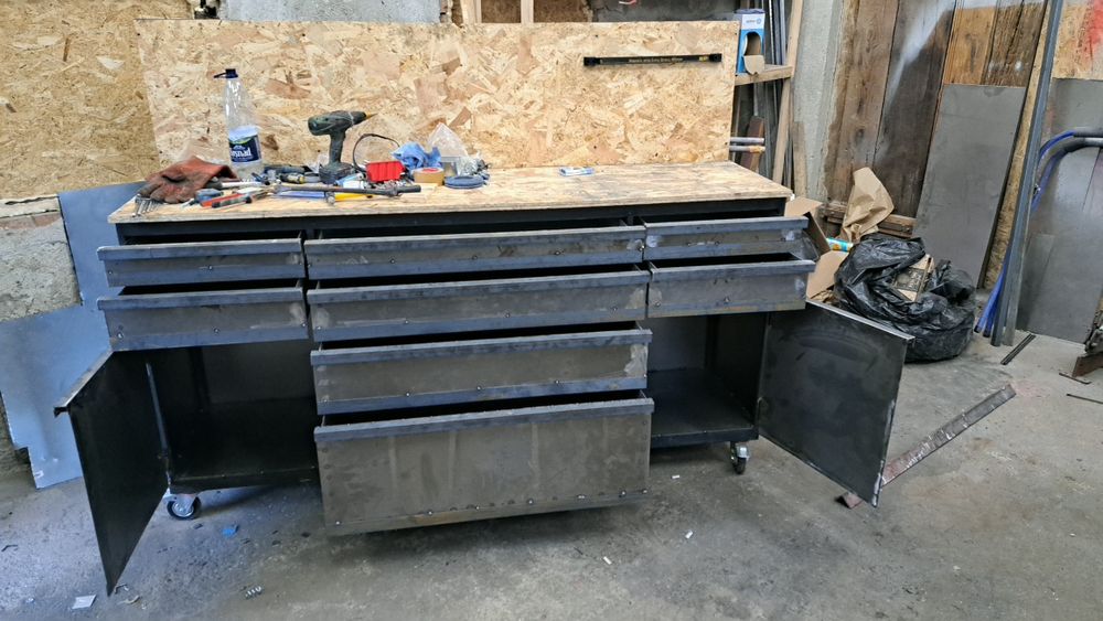 Banc de lucru 2500x600x900