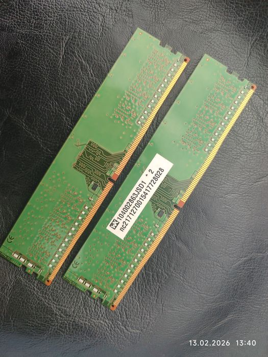 Kingston DDR4 4GB 2шт