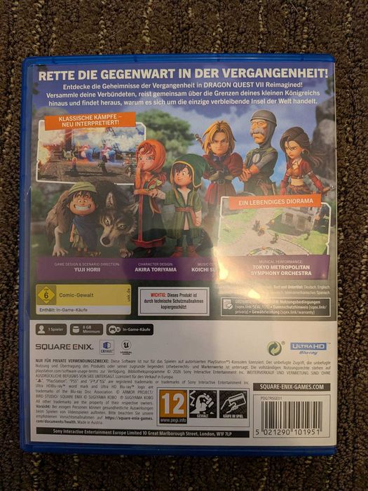 Dragon Quest VII: Reimagined PS5