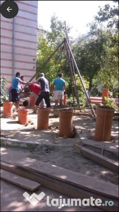 0740415039 Foraje puturi apa | Denisipari | Reparatii puturi | Adanciri | Mentenanta