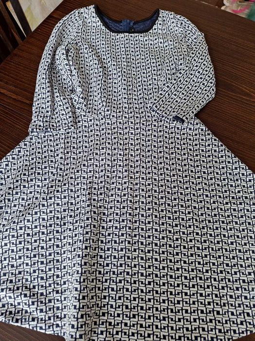 Рокля памучно трико