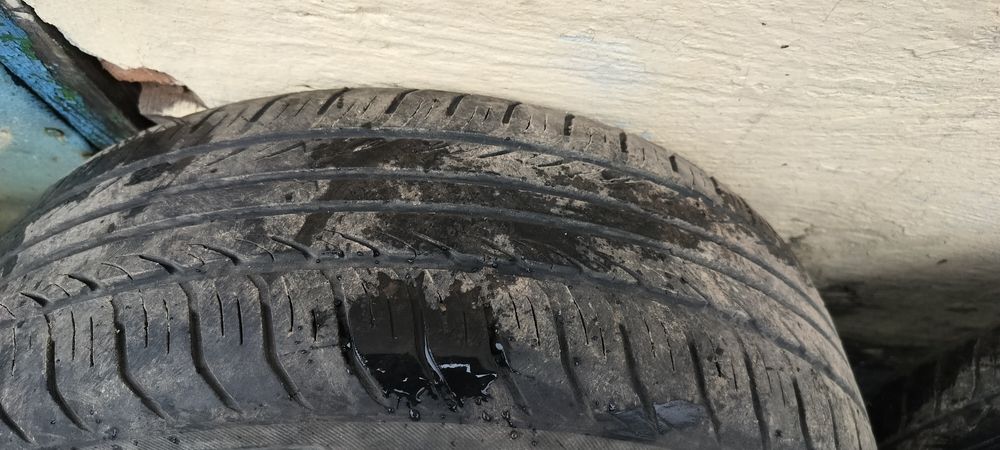 Диски с резиной от Ауди 80