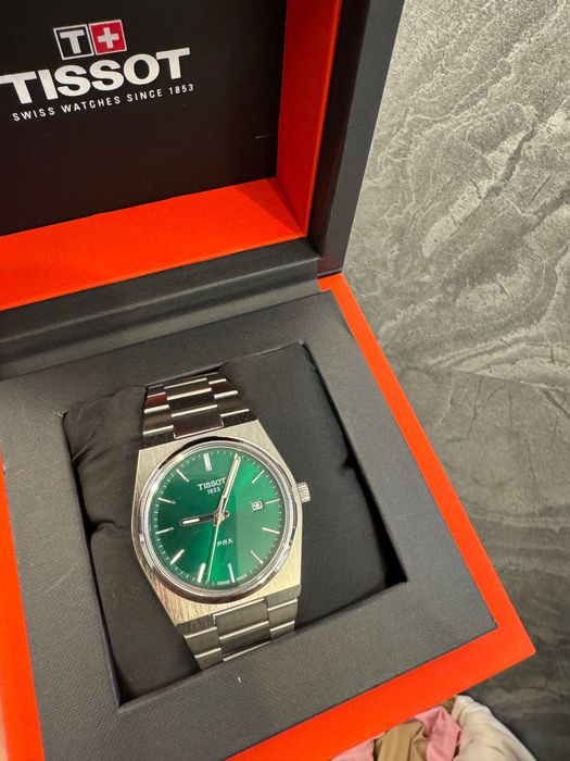 Ceas Tissot PRX 40 mm verde nou