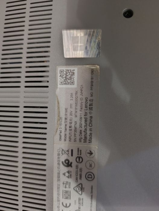 Ноутбук Lenovo ideapad 3