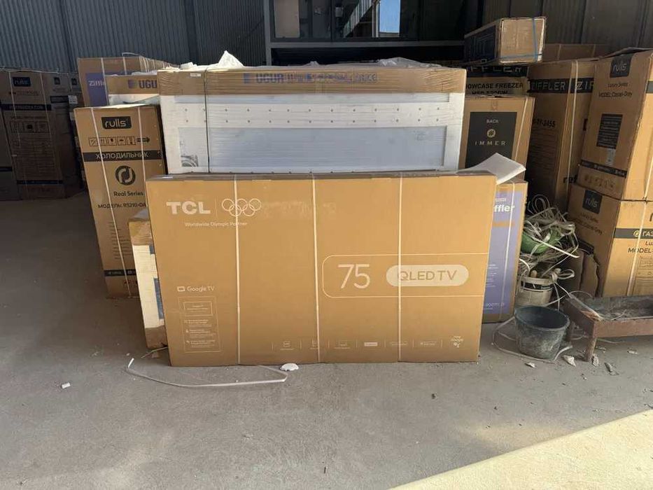 Телевизор  TCL 75  4К Smart TV Гарантия есть + Доставка бесплатно