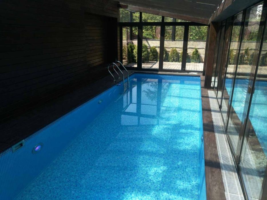 Монтаж бань хамамов бассейнов