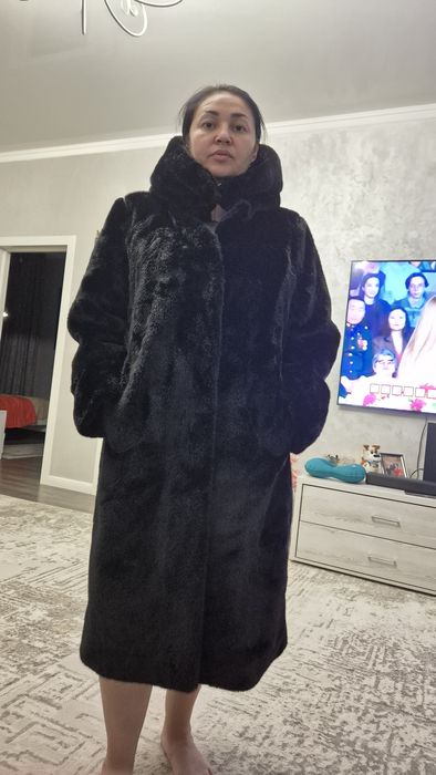Шуба зимняя под норку