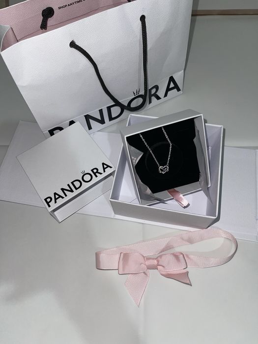 Пандора цепочка серебро