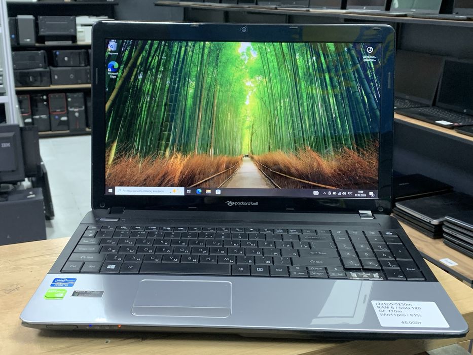 Ноутбук Acer Packard Bell 15.6" i5-3230M 6GB SSD 120GB GeForce 710M