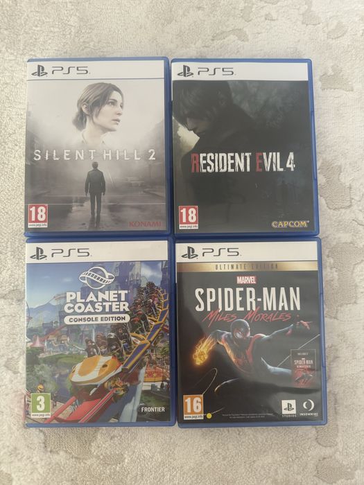 Silent Hill 2, Resident Evil 4 PlayStation 5