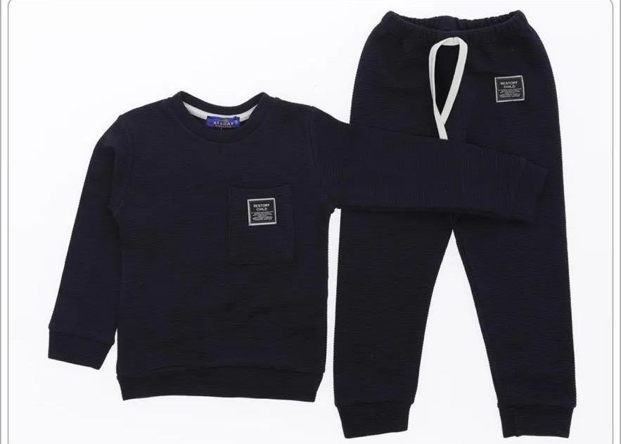 Trening baieti bleumarin