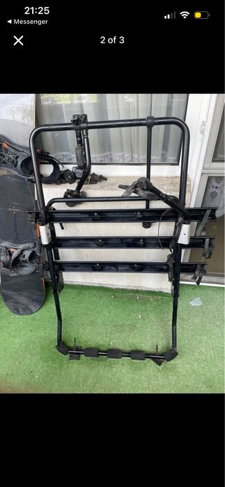 Автобагажник тип платформа за три велосипеда THULE