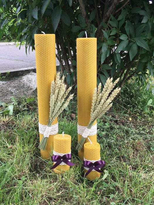 Lumânari nunta /botez ceara de albine