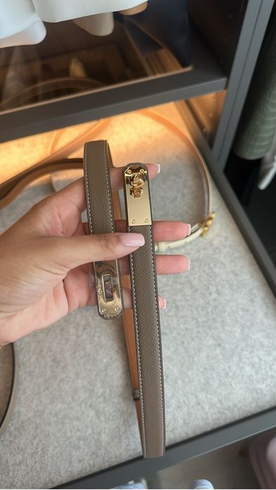 Curea piele naturala ysl