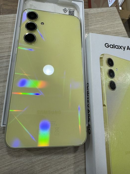 telefon Samsung A55 5G 128GB/8gb ram, baterie 100%