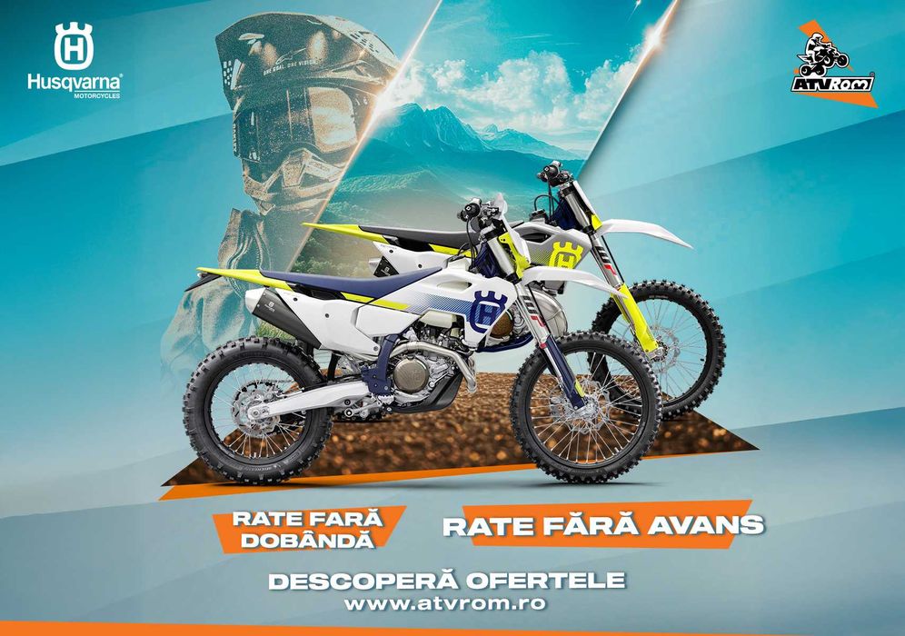 Motociclete Husqvarna (Finantare flexibila)