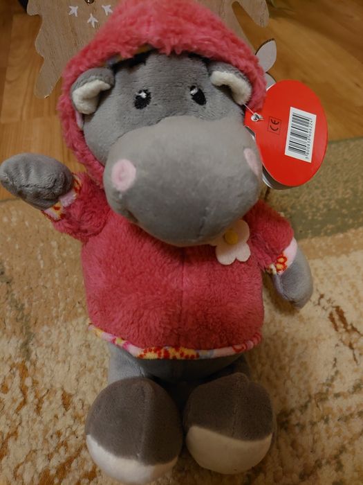 Плюшено хипопотамче - ново с етикет