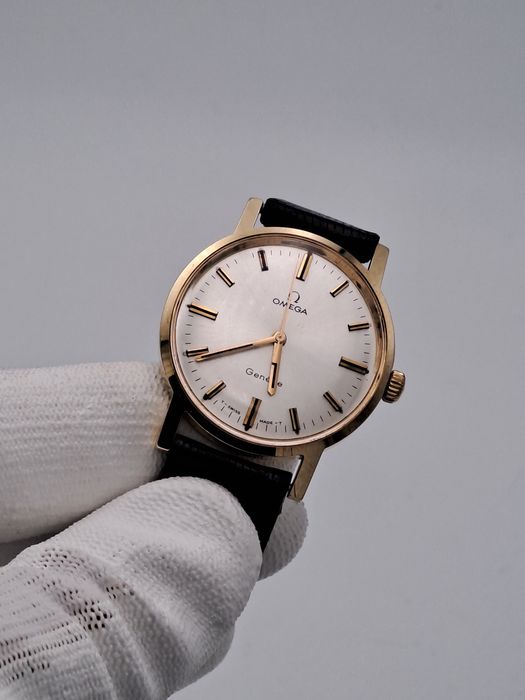 OMEGA. GENEVE  aur masiv 14 kt