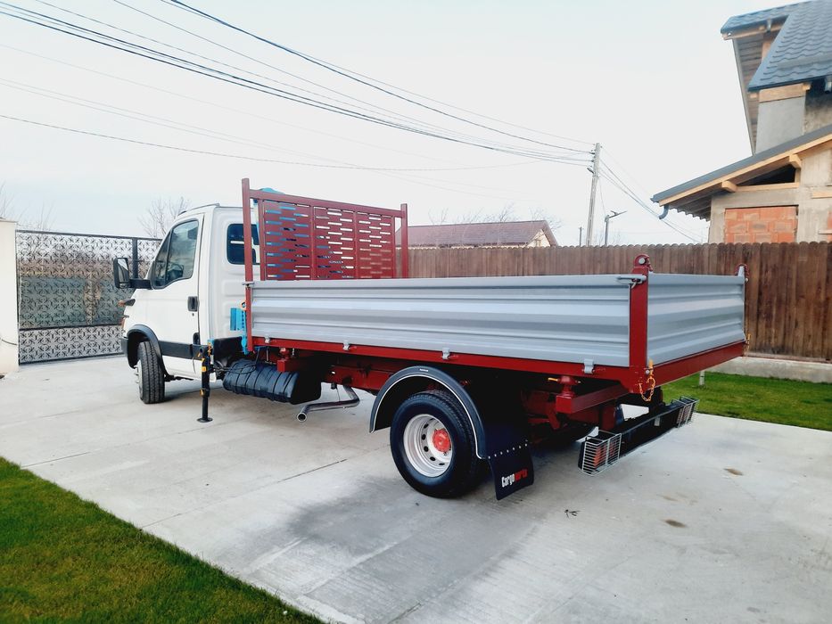 *Iveco daily MACARA+ BASCULA  TRILATERAL 2,8L *150 CP‼️