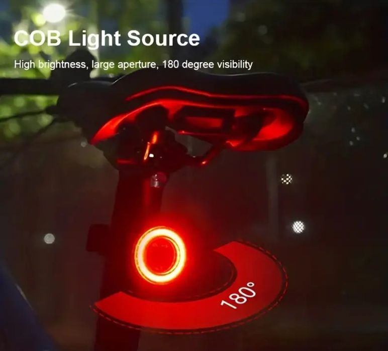 Стоп за велосипед нощна светлина