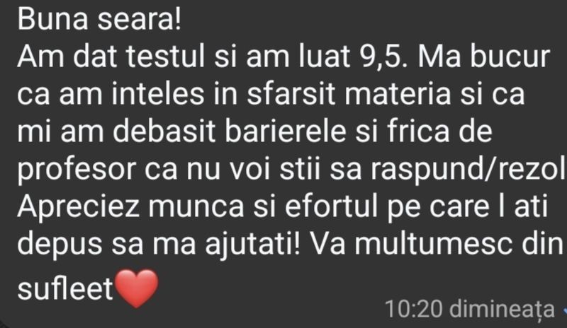 Meditații Chimie – Gimnaziu & Liceu (clasele VII–XII) | Bacalaureat