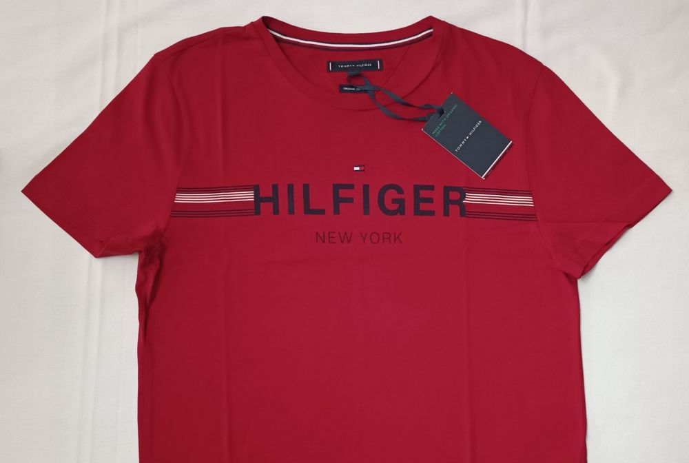 Tommy Hilfiger оригинална тениска M памучна фланелка