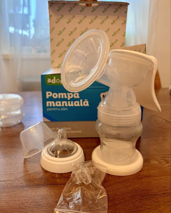 Pompă manuală muls (pentru sân)