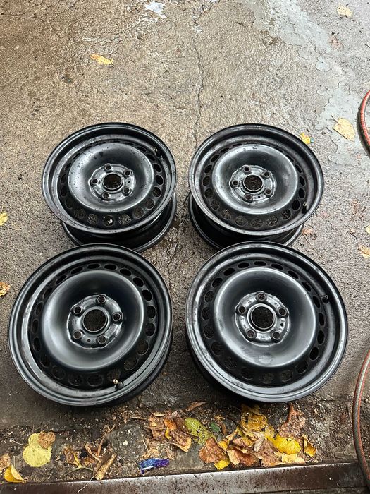 ОЕМ 4бр. железни джанти 15" 5х112 - VW, Audi, Seat, Skoda