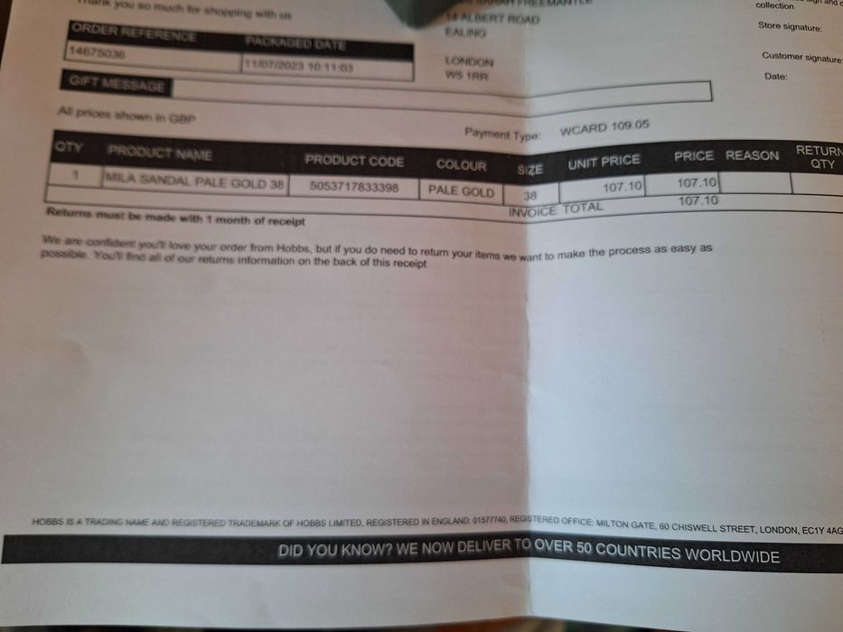 Дамски обувки HOBBS