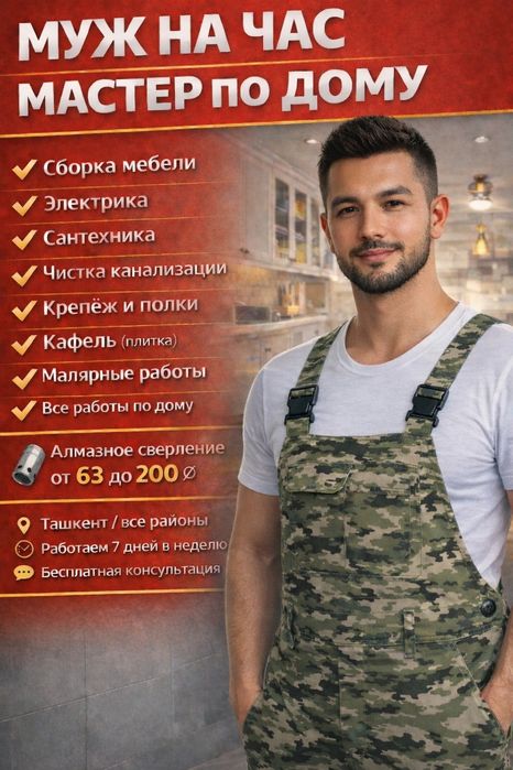 Муж на час мастер на все руки