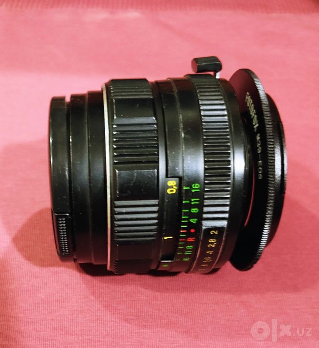 Объектив Гелиос 44М-4 + Canon - M42 адаптер