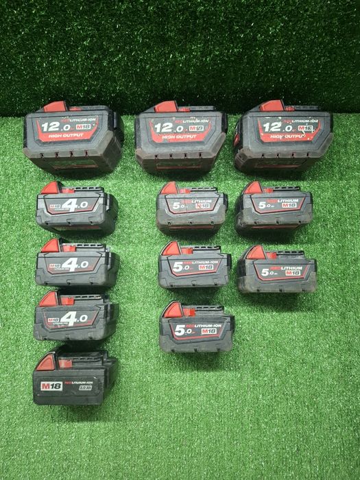 Батерии на Milwaukee 18V