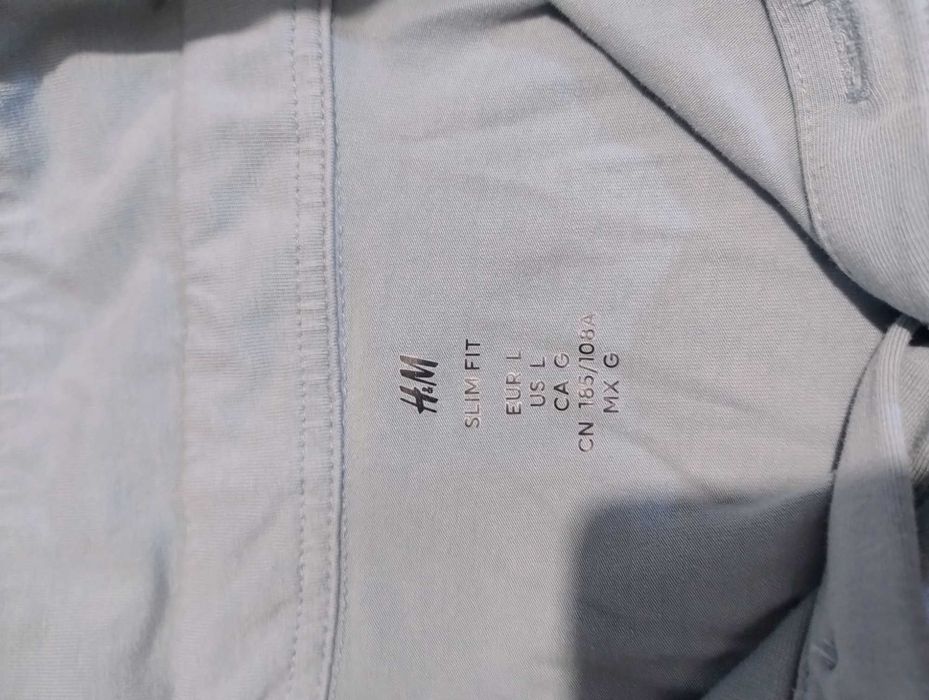 Cămașă gri deschis mare mare H&M