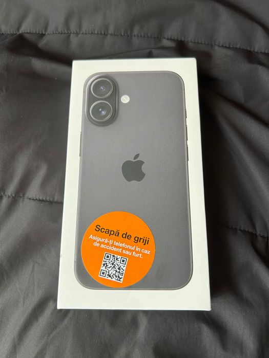 iPhone 16 nou sigilat,reteaua Orange