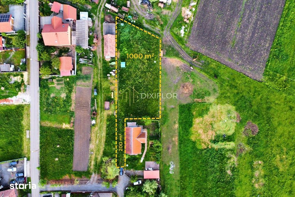 Construiește-ți casa la 10 minute de oraș - teren intravilan în Ernei