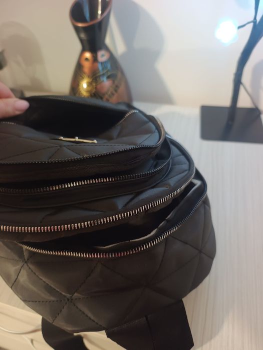 Rucsac Dama Nou cu 3 fermoare si 3 buzunare