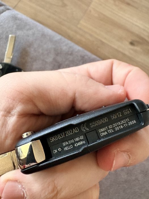 Ключ за VW Golf 6