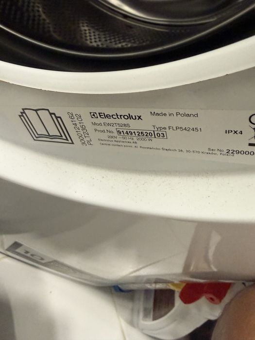 Пералня Electrolux