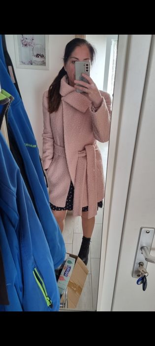 Palton 50% lana nou cu eticheta marimea M/L