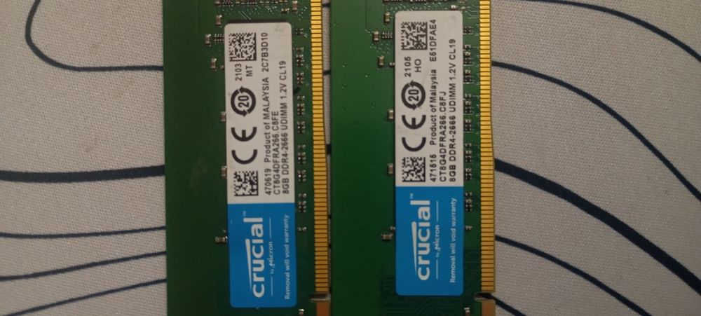 Crucial ddr4 8x2 16gb 2666