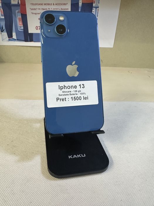 Iphone 13 / 128 gb / 100% baterie
