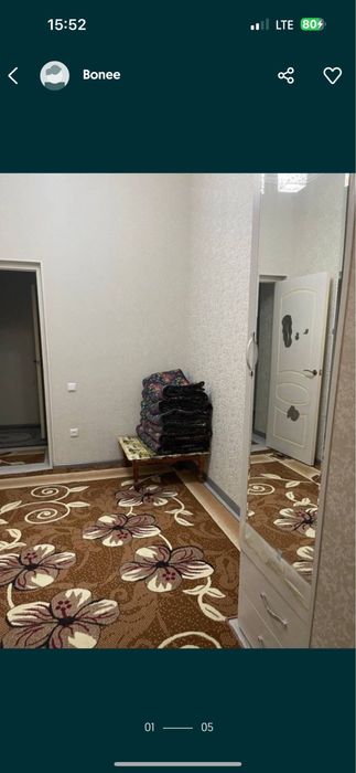 Сдается 1 комнатная квартира , срочно !