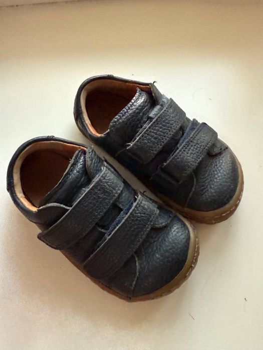 Кожаные кеды Foddo