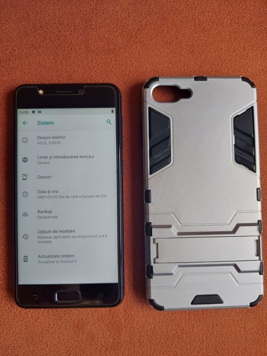 Asus Zenphone Max + ArMOR CASe  dual SiM Android 9 LIBER RETEA