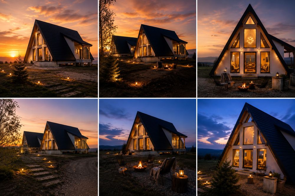 Casă A-Frame de vânzare în Glăjerie - Râșnov, 115 mp, 4 camere, direct dezvoltator